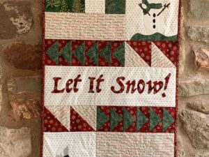 Let it Snow! Wallhanging